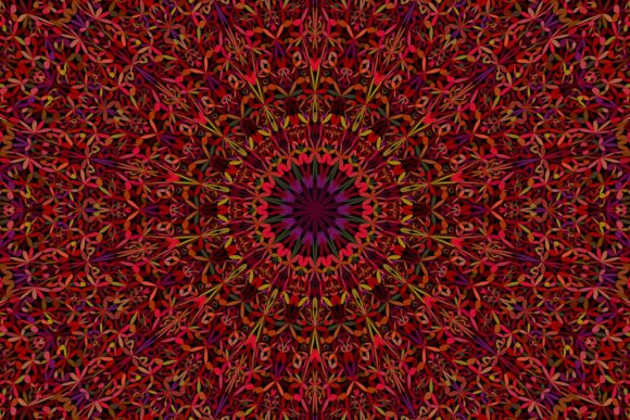 Colorful Floral Mandala Background: Selecting High-Resolution Assets for Professional Design