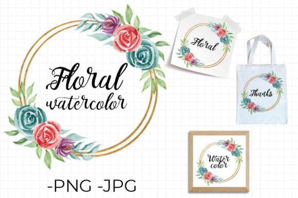 Elevating Visual Identity: The Strategic Value of Floral Watercolor Frame Set V1 in Modern Design