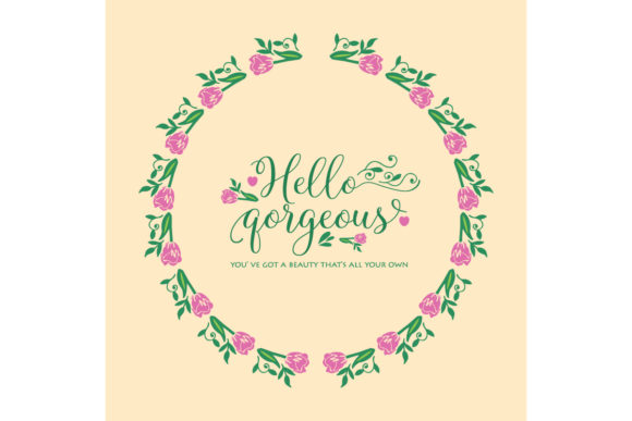 Floral Design on a Card: Mastering Elegant Vector Frames and Seamless Patterns
