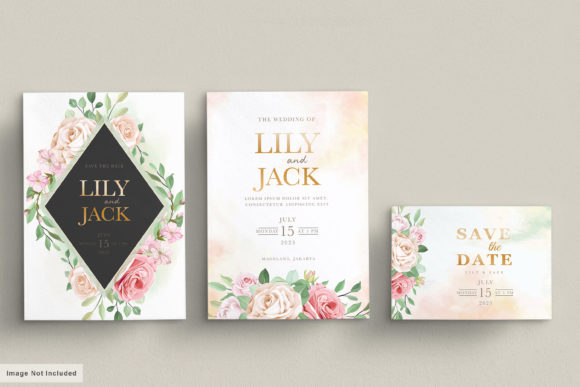 Hand Drawn Floral Invitation Card: Merging Artisan Charm with Modern Design Workflows