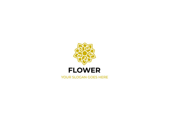 Premium Floral Badge Logo for Beauty Spas
