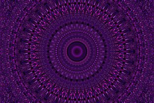 Seamless Purple Floral Mandala Pattern: Integrating High-Resolution Vector Assets into Creative Workflows